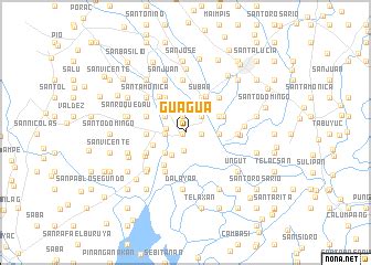 guagua pampanga google map|Santa Ines .